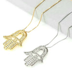 The Hamsa Hand Necklace